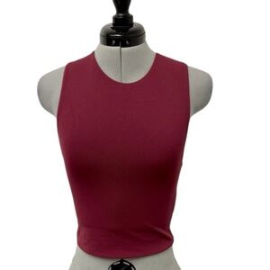 Aritzia Babaton Sz S Contour Muscle Tank In Grapevine